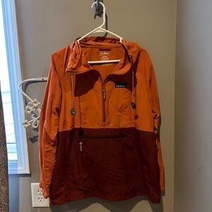 LL Bean Pullover Jacket Medium
